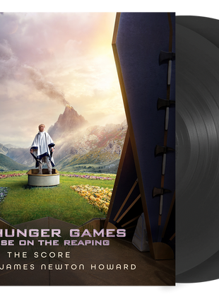 the album cover for James Newton Howard - The Hunger Games: Sunrise on the Reaping - The Score [2 LP]