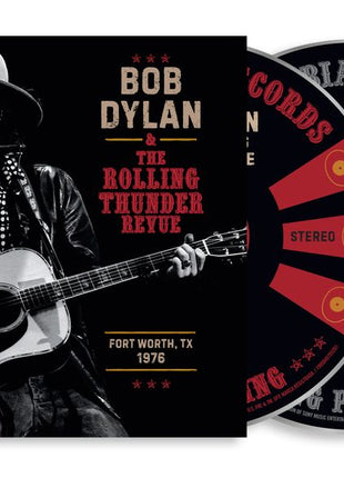the album cover for Bob Dylan - The Rolling Thunder Revue 1976: Fort Worth Texas, May 16th