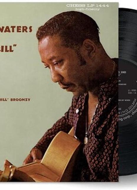 the album cover for Muddy Waters - Muddy Waters Sings Big Bill (Chess Acoustic Sound)