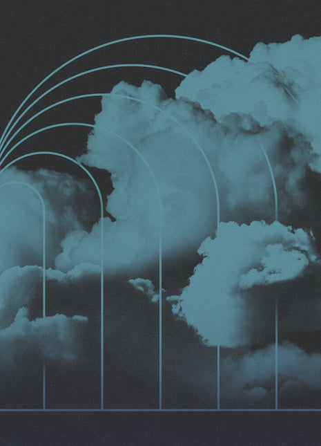 the album cover for Bayonne - Temporary Time [Electric Blue LP]