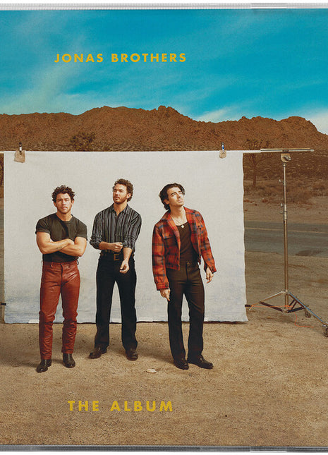 the album cover for Jonas Brothers - The Album