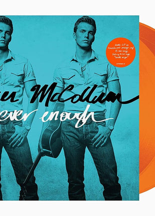 the album cover for Parker McCollum - Never Enough [Orange 2LP]
