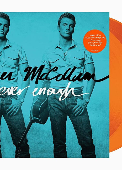 the album cover for Parker McCollum - Never Enough [Orange 2LP]