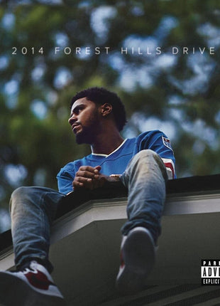 the album cover for J. Cole - 2014 Forest Hills Drive