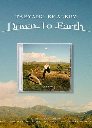 the album cover for Taeyang - Down To Earth