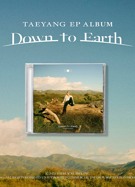 the album cover for Taeyang - Down To Earth