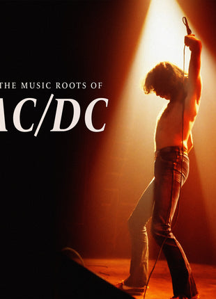 the album cover for AC/DC - Music Roots Of