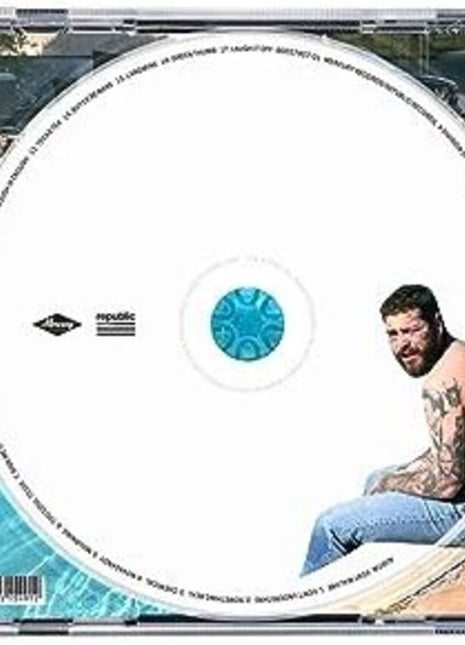 the album cover for Post Malone - Austin