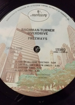 Bachman-Turner Overdrive : Freeways (LP, Album, Pit)