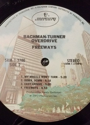 Bachman-Turner Overdrive : Freeways (LP, Album, Pit)
