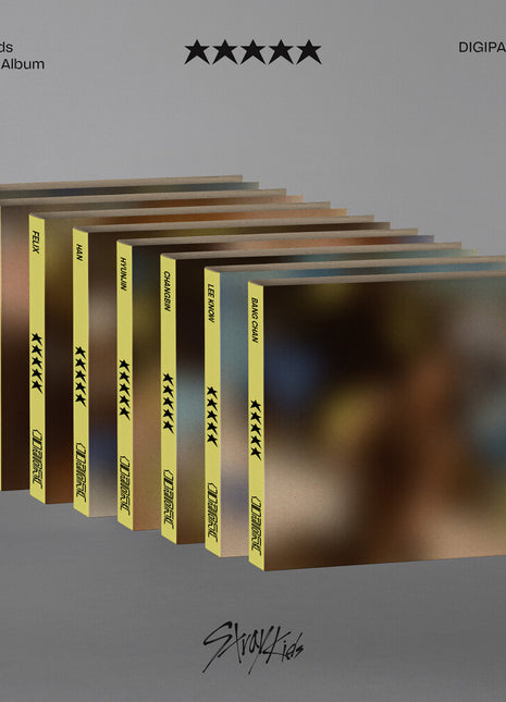 the album cover for Stray Kids - 5-STAR [DIGIPACK VER.]
