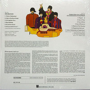 The Beatles : Yellow Submarine (LP, Album, Mono, Ltd, RE, Red)