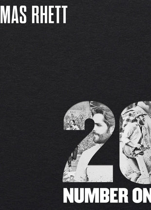 the album cover for Thomas Rhett - 20 Number Ones [Silver Metallic 2 LP]