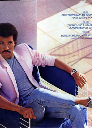 Lionel Richie : Can't Slow Down (LP, Album, Sup)
