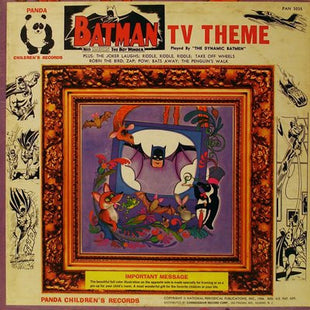 The Dynamic Batmen : Batman And Robin (LP)
