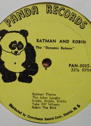 The Dynamic Batmen : Batman And Robin (LP)
