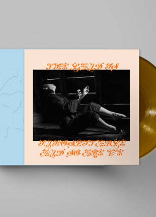 the album cover for Mitski - Land Is Inhospitable And So Are We - Gold [Colored Vinyl]