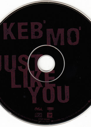Keb' Mo' : Just Like You (CD, Album, Enh)