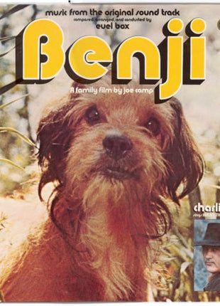 Euel Box : Benji (Music From The Original Soundtrack) (LP, Album, Pit)