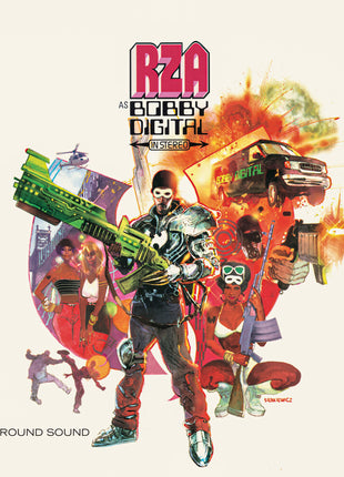 the album cover for RZA - Rza As Bobby Digital (25th Anniversary) [Indie Exclusive]