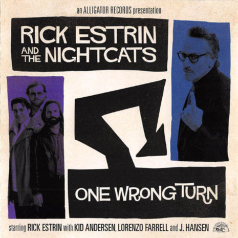 Rick Estrin And The Nightcats : One Wrong Turn (CD, Album)
