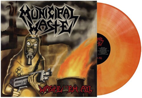 Municipal Waste - Waste 'Em All - Orange Swirl (Vinyl) (New (N))