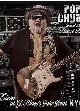 the album cover for Popa Chubby - Popa Chubby And The Beast Band Live At G. Blueys
