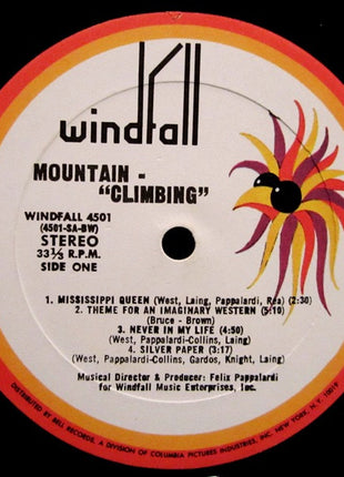 Mountain : Climbing! (LP, Album, Bes)