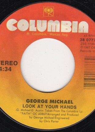 George Michael : One More Try (7", Single, Styrene, Car)