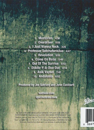 Joe Satriani : Professor Satchafunkilus And The Musterion Of Rock (CD, Album)