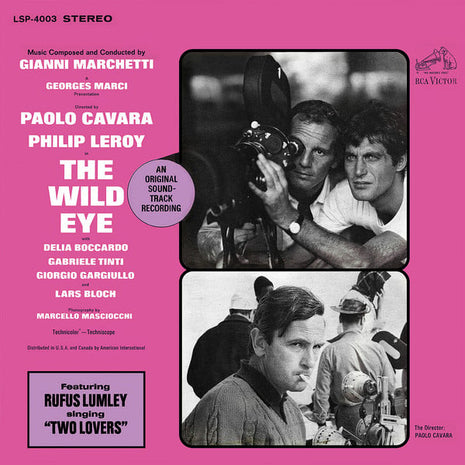 Gianni Marchetti : The Wild Eye (Original Motion Picture Soundtrack) ‎ (LP, Album)