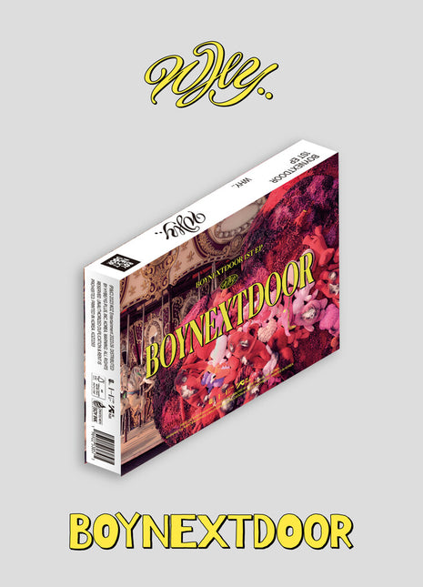 the album cover for BOYNEXTDOOR - WHY.. [DAZED ver.]
