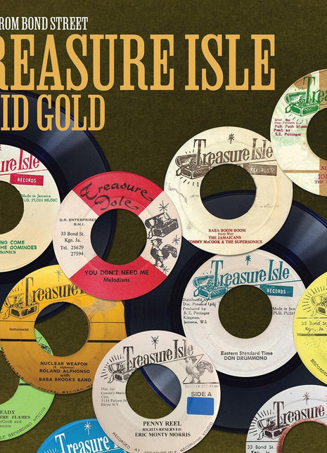 the album cover for Treasure Isle: Solid Gold / Various - Treasure Isle: Solid Gold / Various