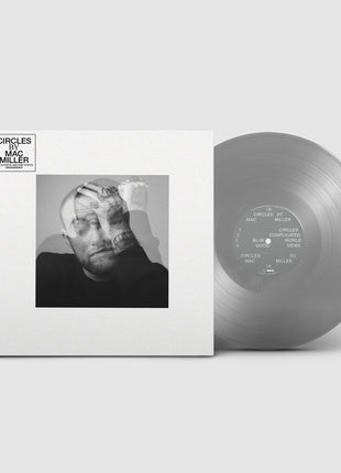 the album cover for Mac Miller - Circles [Indie Exclusive Limited Edition Silver Opaque LP]
