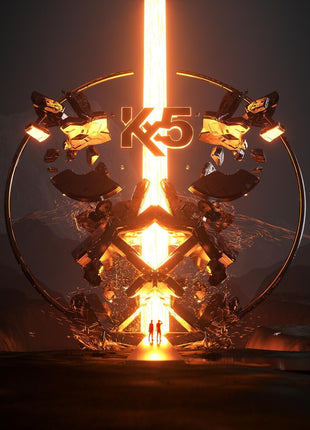 the album cover for Kx5 - Kx5 [LP]