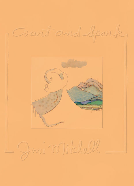 the album cover for Joni Mitchell - Court And Spark (2022 Remaster)
