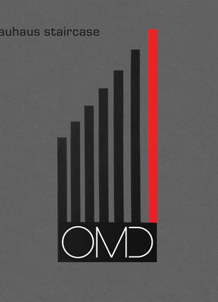 the album cover for Orchestral Manoeuvres in the Dark (O.M.D.) - Bauhaus Staircase [Indie Exclusive Limited Edition Red LP]