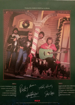 Alabama : Christmas (LP, Album, Ind)