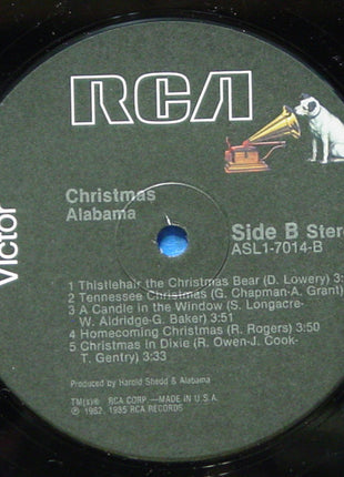 Alabama : Christmas (LP, Album, Ind)