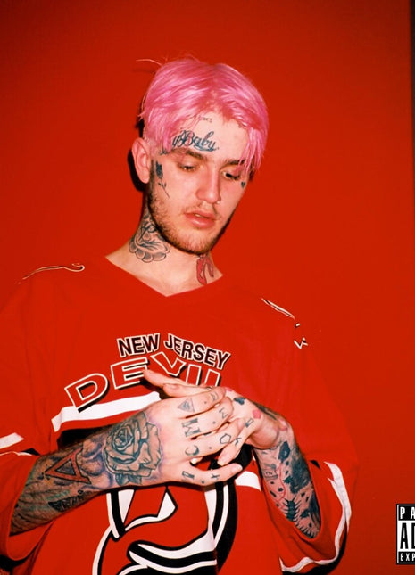 the album cover for Lil Peep - Hellboy