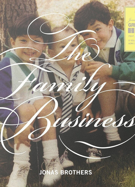 the album cover for Jonas Brothers - The Family Business