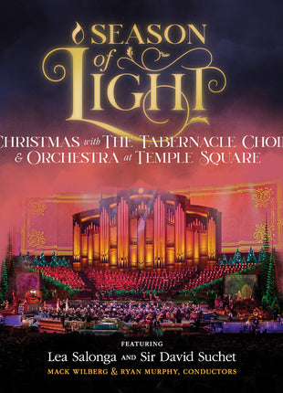 the album cover for Tabernacle Choir At Temple Square - Season Of Light- Christmas With The Tabernacle Cho