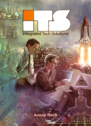 the album cover for Aesop Rock - Integrated Tech Solutions [White 2LP]