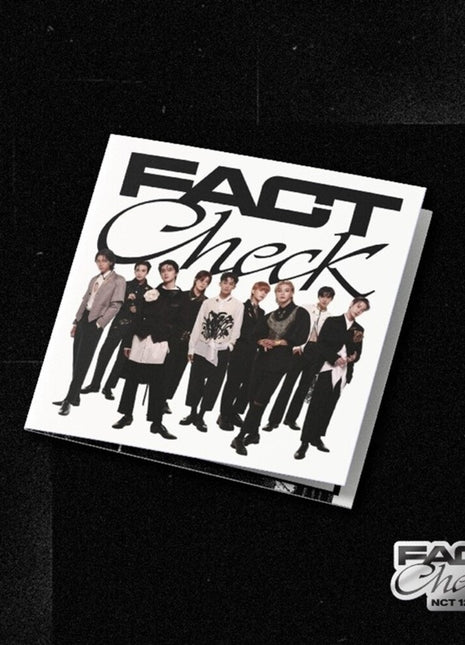 the album cover for NCT 127 - The 5th Album 'Fact Check' [Indie Exclusive Limited Edition]