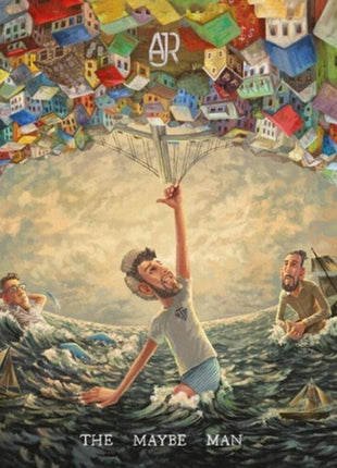 the album cover for AJR - The Maybe Man