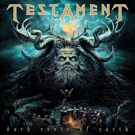 Testament - Dark Roots of Earth - Clear Gold Green Splatter (Vinyl) (New (N))
