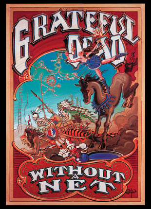 the album cover for Grateful Dead - Without A Net