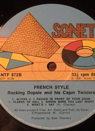 Rocking Dopsie & The Cajun Twisters : French Style (LP)