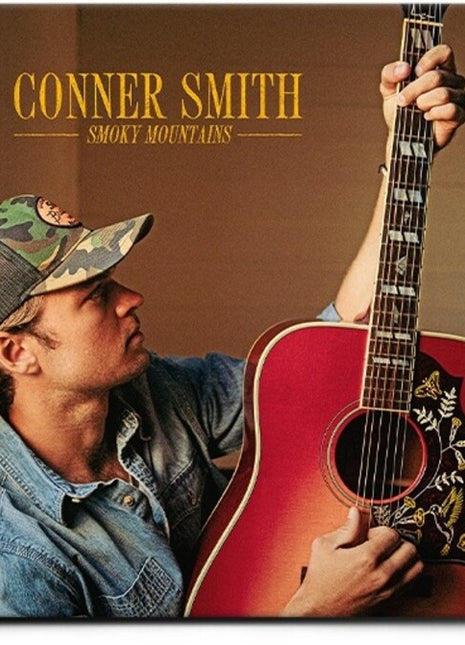 the album cover for Conner Smith - Smoky Mountains [Translucent Smog LP]