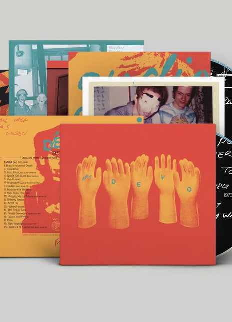 the album cover for Devo - Art Devo (Uk)